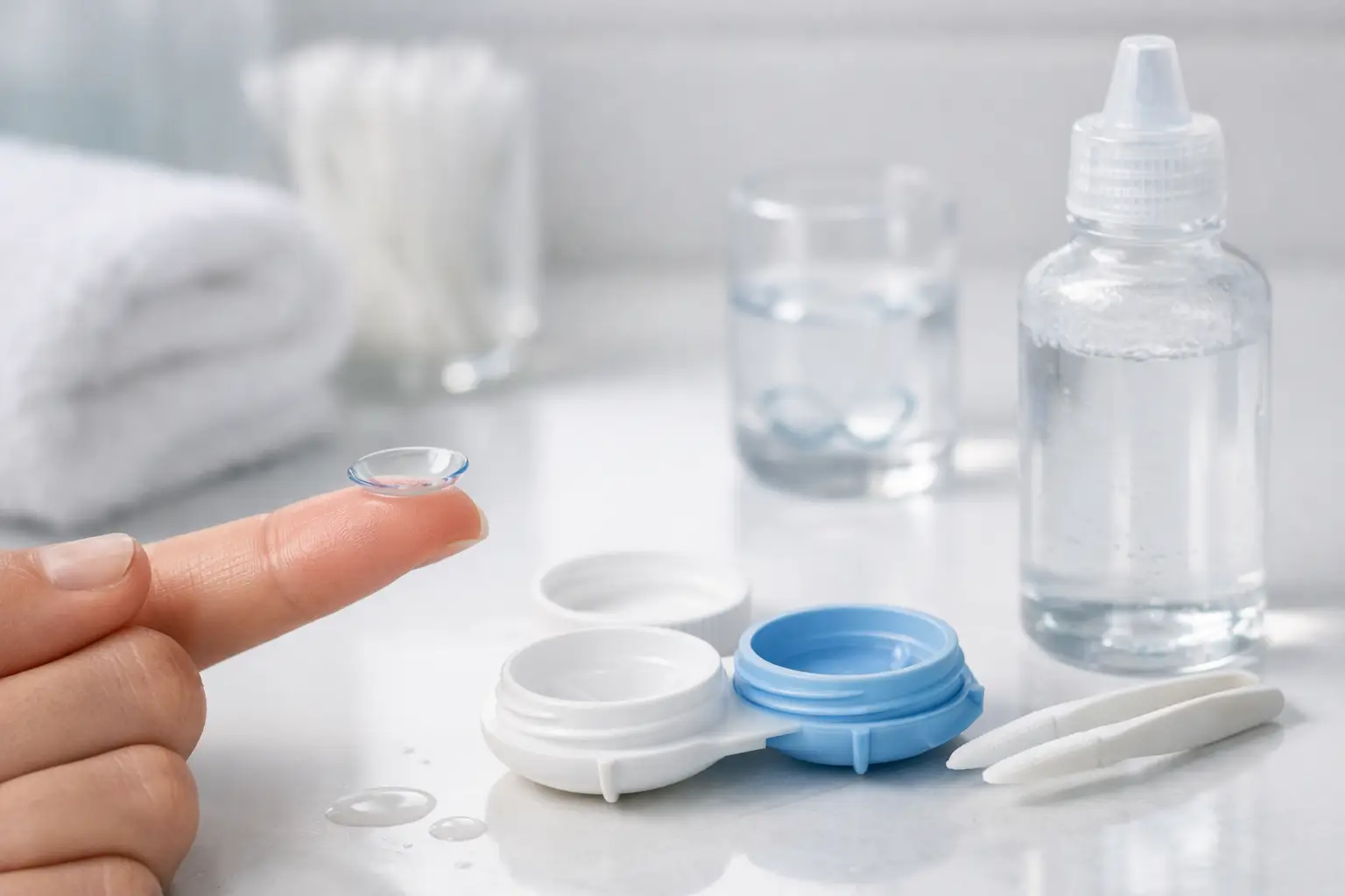 Read more about the article How to Clean Contact Lenses Safely Every Day